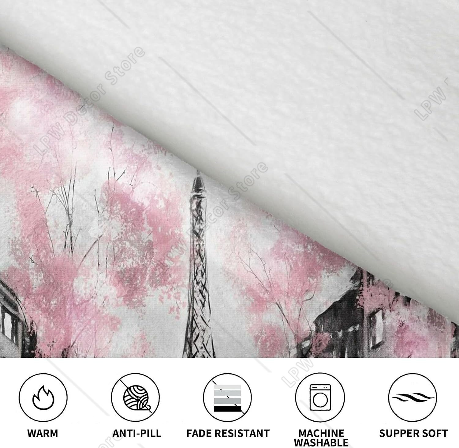 Paris Street Tower Decken-Kapu – Home Textiles Paris Bewertung und Preis