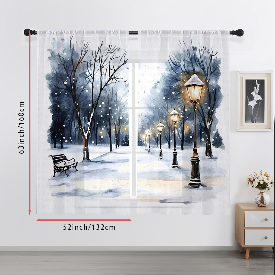 2 Stück transparente Vorhänge  – Curtain Sheer Voile Bewertung und Preis