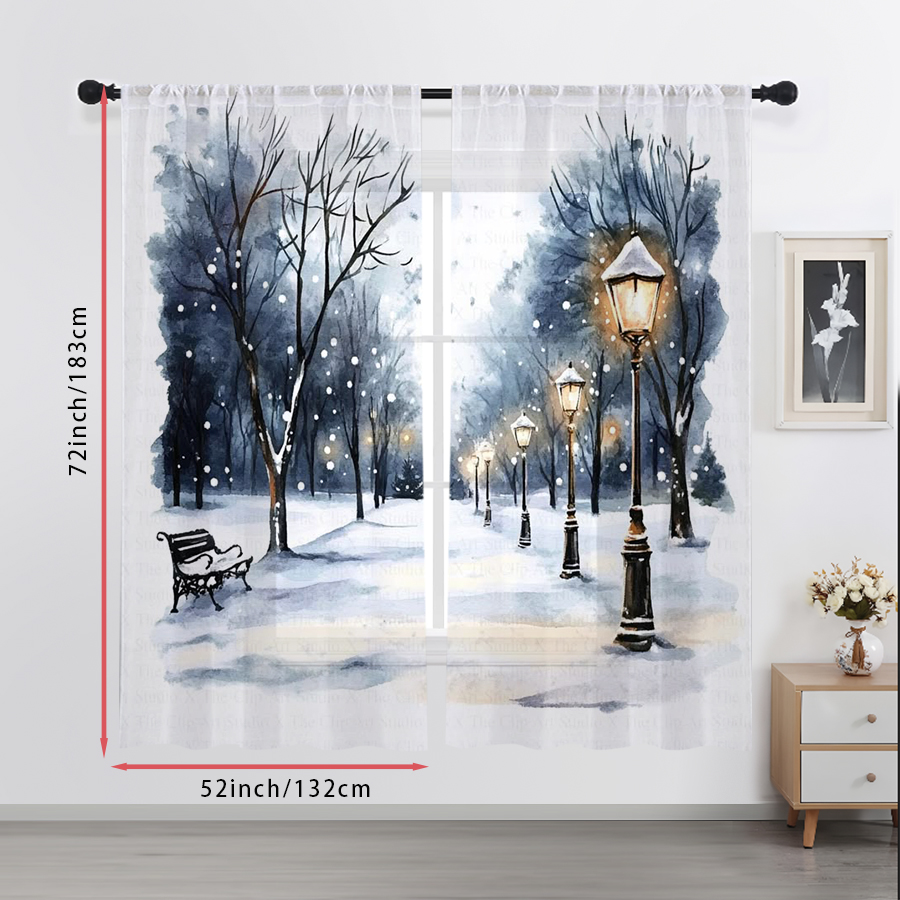 2 Stück transparente Vorhänge  – Curtain Sheer Voile Bewertung und Preis