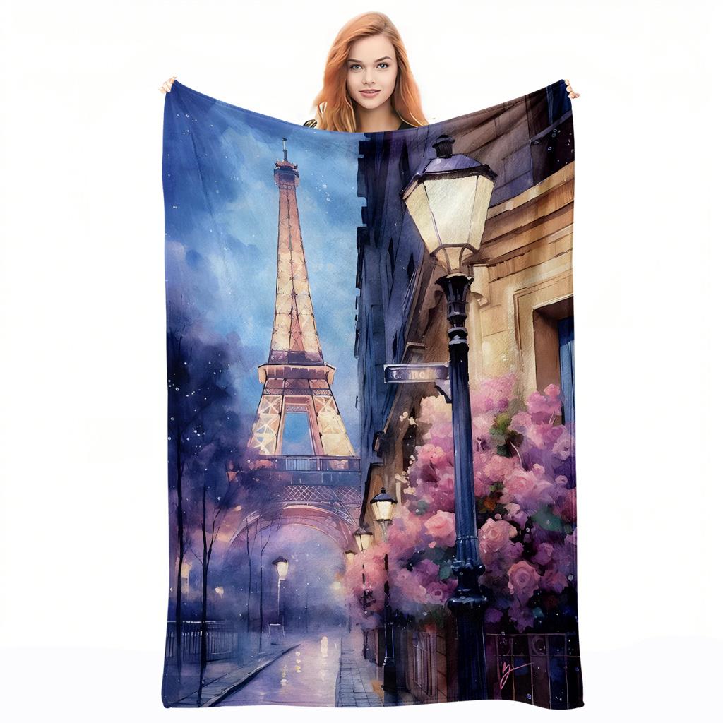Decke mit Flanell-Aufdruck „Pa – Home Textiles Paris Bewertung und Preis