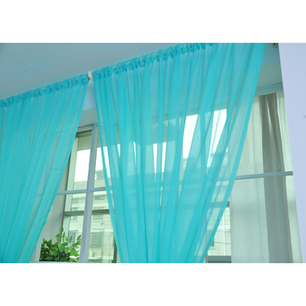 Transparenter Voile-Fenstervor – Curtain Sheer Voile Bewertung und Preis