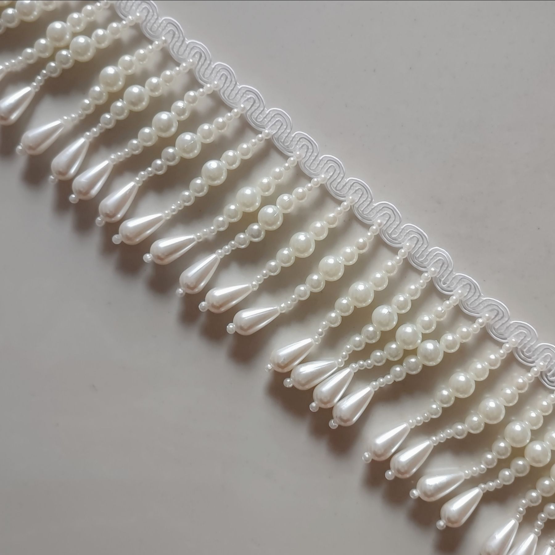 6,5 cm breite Perlenperlen, Pe – Home Fashion Textiles Bewertung und Preis